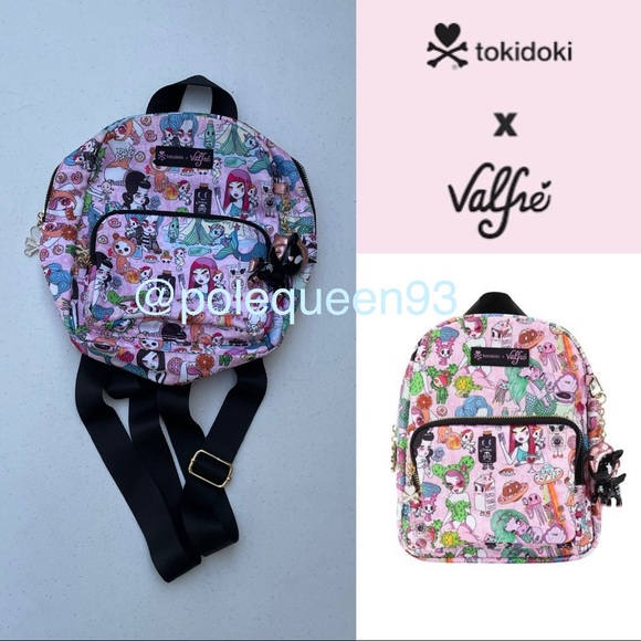 tokidoki Handbags - Rare Tokidoki x Valfre Backpack Pink Unicorn Keychain